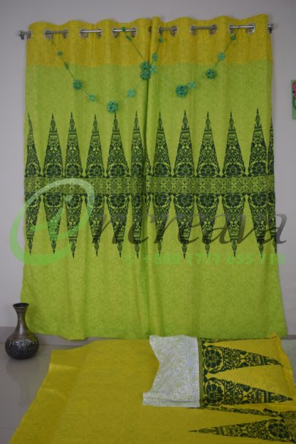 Yellow Bed cover